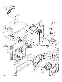 Top And Front Assembly parts for Kenmore Washer Dryer Combo 110.6109101 (1106109101, 110 6109101) from AppliancePartsPros.com