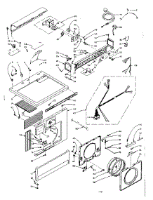 Top And Front Assembly parts for Kenmore Washer Dryer Combo 110.6109501 (1106109501, 110 6109501) from AppliancePartsPros.com