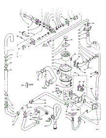 Water System parts for Kenmore Washer Dryer Combo 110.6109501 (1106109501, 110 6109501) from AppliancePartsPros.com