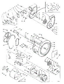 Blower, Cylinder, Pump And Motor parts for Kenmore Washer Dryer Combo 110.6109801 (1106109801, 110 6109801) from AppliancePartsPros.com