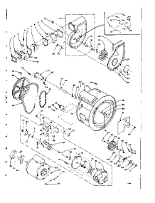 Blower, Cylinder, Pump And Motor parts for Kenmore Washer Dryer Combo 110.6109802 (1106109802, 110 6109802) from AppliancePartsPros.com