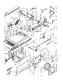 Top And Front Assembly parts for Kenmore Washer Dryer Combo 110.6109803 (1106109803, 110 6109803) from AppliancePartsPros.com