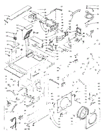 Top And Front Assembly parts for Kenmore Washer Dryer Combo 110.6109807 (1106109807, 110 6109807) from AppliancePartsPros.com