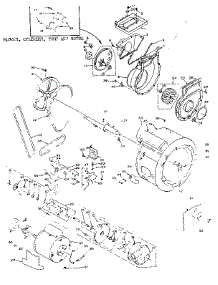 Blower, Cylinder, Pump And Motor parts for Kenmore Washer Dryer Combo 110.6109810 (1106109810, 110 6109810) from AppliancePartsPros.com