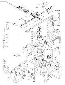 Water System parts for Kenmore Washer Dryer Combo 110.6109810 (1106109810, 110 6109810) from AppliancePartsPros.com