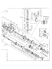 Transmission Assembly parts for Kenmore Washer Dryer Combo 110.6110800 (1106110800, 110 6110800) from AppliancePartsPros.com