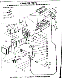 Icemaker Parts parts for Kenmore Refrigerator 106.8618723 (1068618723, 106 8618723) from AppliancePartsPros.com