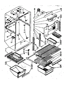 Liner Parts parts for Kenmore Refrigerator 106.8630514 (1068630514, 106 8630514) from AppliancePartsPros.com