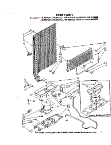 Unit Parts parts for Kenmore Refrigerator 106.8634373 (1068634373, 106 8634373) from AppliancePartsPros.com