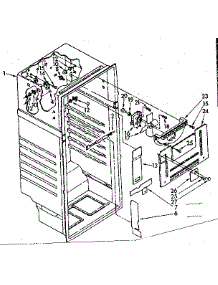 Liner Parts parts for Kenmore Refrigerator 106.8648412 (1068648412, 106 8648412) from AppliancePartsPros.com