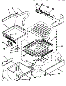 Evaporator Ice Cutter Grid parts for Kenmore Ice Maker 106.86485690 (10686485690, 106 86485690) from AppliancePartsPros.com