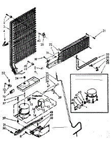 Unit Parts parts for Kenmore Refrigerator 106.8656312 (1068656312, 106 8656312) from AppliancePartsPros.com