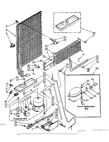 Unit Parts parts for Kenmore Refrigerator 106.8668113 (1068668113, 106 8668113) from AppliancePartsPros.com