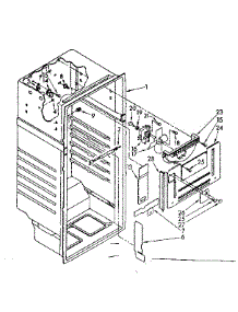 Liner Parts parts for Kenmore Refrigerator 106.8668113 (1068668113, 106 8668113) from AppliancePartsPros.com