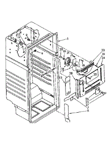 Liner Parts parts for Kenmore Refrigerator 106.8668135 (1068668135, 106 8668135) from AppliancePartsPros.com