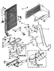 Unit Parts parts for Kenmore Refrigerator 106.8672230 (1068672230, 106 8672230) from AppliancePartsPros.com
