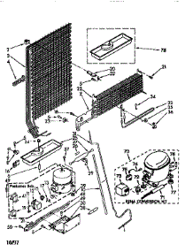 Unit Parts parts for Kenmore Refrigerator 106.8676243 (1068676243, 106 8676243) from AppliancePartsPros.com