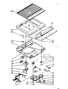 Compartment Separator Parts parts for Kenmore Refrigerator 106.8676383 (1068676383, 106 8676383) from AppliancePartsPros.com