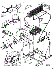 Unit Parts parts for Kenmore Refrigerator 106.8678830 (1068678830, 106 8678830) from AppliancePartsPros.com