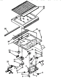 Compartment Separator parts for Kenmore Refrigerator 106.8690675 (1068690675, 106 8690675) from AppliancePartsPros.com