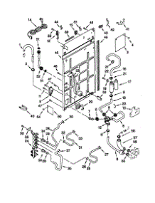 Rear Panel parts for Kenmore Washer 110.20097990 (11020097990, 110 20097990) from AppliancePartsPros.com