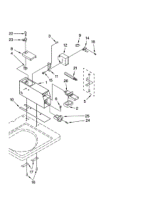 Meter Case Parts parts for Kenmore Washer 110.20172001 (11020172001, 110 20172001) from AppliancePartsPros.com