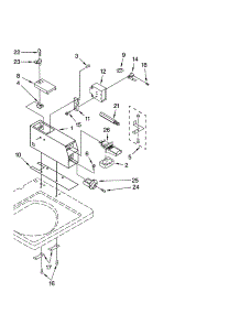 Meter Case Parts parts for Kenmore Washer 110.20272001 (11020272001, 110 20272001) from AppliancePartsPros.com