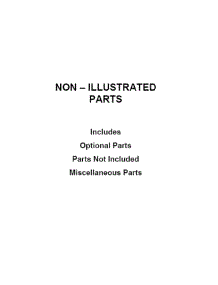 Optional Parts (Not Included) parts for Kenmore Washer 110.20362812 (11020362812, 110 20362812) from AppliancePartsPros.com