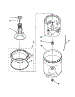 Agitator, Basket And Tub