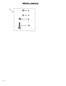 Miscellaneous parts for Kenmore Washer 110.20412990 (11020412990, 110 20412990) from AppliancePartsPros.com
