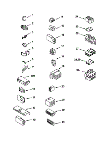 Wiring Harness parts for Kenmore Washer 110.20422990 (11020422990, 110 20422990) from AppliancePartsPros.com