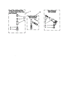 Water System parts for Kenmore Washer 110.20602991 (11020602991, 110 20602991) from AppliancePartsPros.com