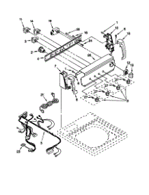 Control Panel parts for Kenmore Washer 110.20912990 (11020912990, 110 20912990) from AppliancePartsPros.com