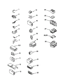 Wiring Harness parts for Kenmore Washer 110.20912991 (11020912991, 110 20912991) from AppliancePartsPros.com