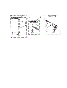 Water System parts for Kenmore Washer 110.20936990 (11020936990, 110 20936990) from AppliancePartsPros.com