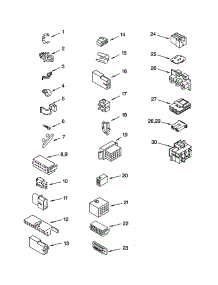 Wiring Harness parts for Kenmore Washer 110.20942993 (11020942993, 110 20942993) from AppliancePartsPros.com