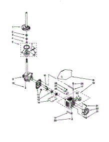 Brake / Clutch / Gearcase / Motor / Pump parts for Kenmore Washer 110.20952990 (11020952990, 110 20952990) from AppliancePartsPros.com