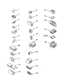 Wiring Harness parts for Kenmore Washer 110.20954994 (11020954994, 110 20954994) from AppliancePartsPros.com