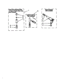 Water System parts for Kenmore Washer 110.20972990 (11020972990, 110 20972990) from AppliancePartsPros.com