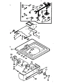 Top And Control Assembly parts for Kenmore Washer 110.3733107 (1103733107, 110 3733107) from AppliancePartsPros.com