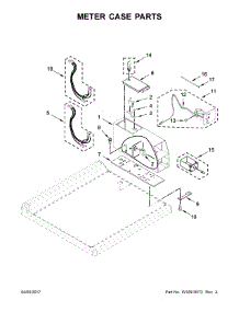 Meter Case Parts parts for Kenmore Washer 110.41942710 (11041942710, 110 41942710) from AppliancePartsPros.com