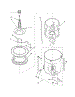 Agitator, Basket And Tub