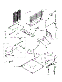 Unit Parts, Optional Parts parts for Kenmore Refrigerator 106.67382801 (10667382801, 106 67382801) from AppliancePartsPros.com