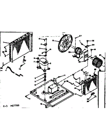 Unit Parts parts for Kenmore Heat Pump System 106.67700 (10667700, 106 67700) from AppliancePartsPros.com