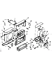 Air Flow Parts parts for Kenmore Heat Pump System 106.68160 (10668160, 106 68160) from AppliancePartsPros.com