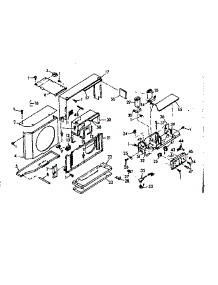 Air Flow Parts parts for Kenmore Heat Pump System 106.68210 (10668210, 106 68210) from AppliancePartsPros.com