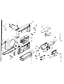 Air Flow Parts parts for Kenmore Heat Pump System 106.68271 (10668271, 106 68271) from AppliancePartsPros.com