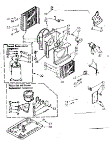 Unit Parts parts for Kenmore Heat Pump System 106.69081 (10669081, 106 69081) from AppliancePartsPros.com