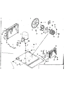 Unit Parts parts for Kenmore Heat Pump System 106.69722 (10669722, 106 69722) from AppliancePartsPros.com