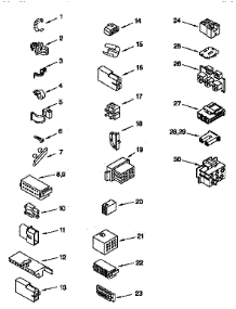 Wiring Harness parts for Kenmore Washer 110.26892690 (11026892690, 110 26892690) from AppliancePartsPros.com